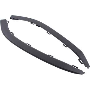 ApplianPar Front Lower Bumper Lip Spoiler Splitter Air Deflector Valance Trim Cover for VW Golf MK7 GTI 2015-2017 Left and Right Side
