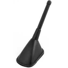 Universal Vehicle Car Decorative Antenna Black Plastic Adhesive Base Decor Dummy Antenna