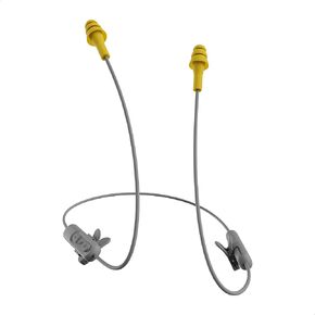 Elgin Ruckus Wireless Bluetooth Earplug Headphones, 25 dB NRR, Noise Canceling Mic, 12-Hour Battery, IP65 Sweatproof, Compliant with OSHA Hearing Safety Standards