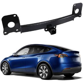 Tesla Model Y Rear Trailer Hitch Tow Hook Receiver Tow Hitch Tow Hook Adapter fit 2020 2021 2022 2023 Model Y Accessories (Excluded Hook)
