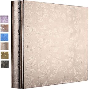 Vienrose Photo Album 4x6 600 Pockets Large Photo Book PU Leather Cover for Wedding Album Baby Graduation