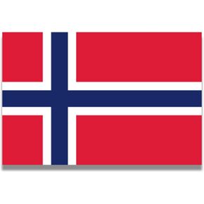 Magnet Me Up Norway Norwegian Flag Car Magnet Decal, 4x6 Inches, Heavy Duty Automotive Magnet for Car, Truck SUV