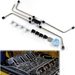 LS Coolant Crossover Steam Vent Kit with Coolant Crossover Pipe Complete LS Steam Port Kit Compatible with LS1 LS2 LS3 LS6 Engines