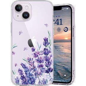 حافظة iPhone 14 Plus (6.7 بوصة)، حافظة مرآة [واقي سميك بأربعة زوايا مقاوم للصدمات] غطاء واقٍ ناعم من الصدمات بظهر صلب للفتيات والنساء ومكياج لمسات سيلفي للكاميرا الخلفية (Mirror14Plus)