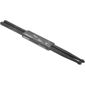 PATIKIL Nylon Drumstick 5A Plastic Anti Slip Handle Drum Stick for Adults Electronic Drums Musical Instrument Percussion Black