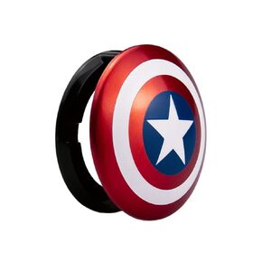 OFFCURVE Captain America Car Engine Start Start Button Cover, Metal General Motors Ignition Switch Trim Cover, Auto Start Ring Cover