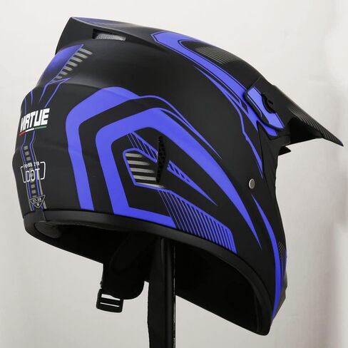 Motocross Helmet Dirt Bike Helmet Motorcycle Full Face Helmet with Gloves Goggles Mask for Unisex Adult Youth DOT/FMVSS 218 Approved in Kuwait