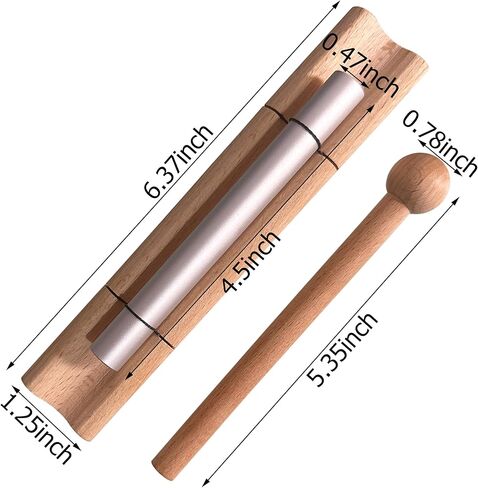 شريط الطاقة 4096 هرتز، أجراس التأمل 4096 هرتز، شوك ضبط شفاء الصوت، نغمة طاقة واحدة للتأمل وفصول اليوجا، أدوات المعلم مع مطرقة اليقظة المنفردة in Kuwait