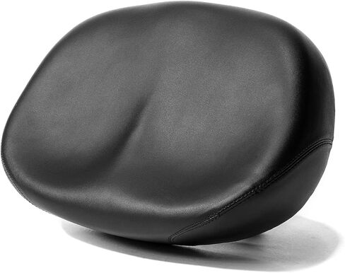 مقعد دراجة بدون أنف لراحة الرجل، مقعد دراجة عريض جدًا للنساء، سرج دراجة كهربائي كبير الحجم، سرج دراجة خالٍ من الأنف مقاوم للماء، مقعد دراجة عملي لركوب غير رسمي in Kuwait