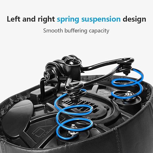 مقعد دراجة بدون أنف لراحة الرجل، مقعد دراجة عريض جدًا للنساء، سرج دراجة كهربائي كبير الحجم، سرج دراجة خالٍ من الأنف مقاوم للماء، مقعد دراجة عملي لركوب غير رسمي in Kuwait