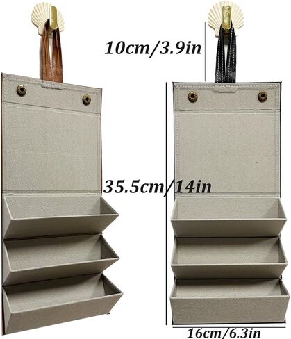 2 منظم للنظارات الشمسية معلق على الحائط، منظم للنظارات باللونين الأسود والبني، حقيبة سفر محمولة متعددة من البولي يوريثان قابلة للطي، تأتي مع 4 قطع قماش للتنظيف من الألياف الدقيقة in Kuwait