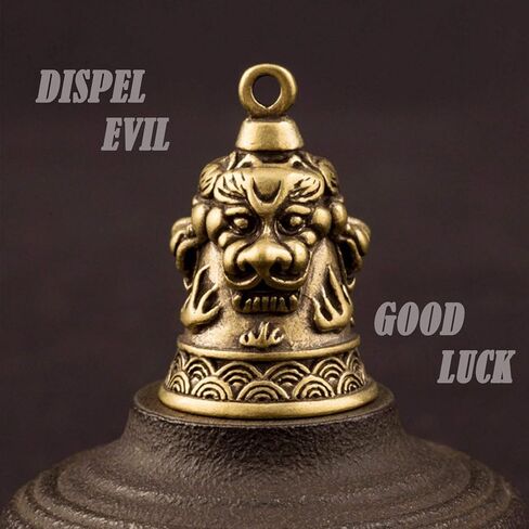 Guardian Brass Luck Bell for Motorcycle Car Bike Key Ring in Saudi Arabia