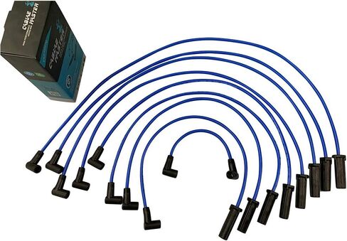 Spark Plug Wires Compatible with Chevrolet GMC C2500 (Suburban) C3500 G30 K2500 (Suburban) K3500 P30 G3500 P3500 7.4L V8 Gas 1994-1997 in Saudi Arabia