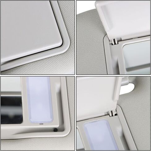 WFLNHB Front Driver Left Side Gray Sun Visor Replacement for Subaru 2005-2009 Outback Legacy 92011AG55AOR in Saudi Arabia