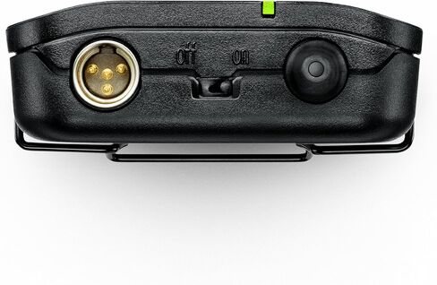 Shure BLX14R/W85 UHF Wireless Microphone System - Perfect for Interviews, Presenting, Theater - 14-Hour Battery Life, 300 ft Range | WL185 Lavalier Mic, Single Channel Rack Mount Receiver | H8 Band in Saudi Arabia