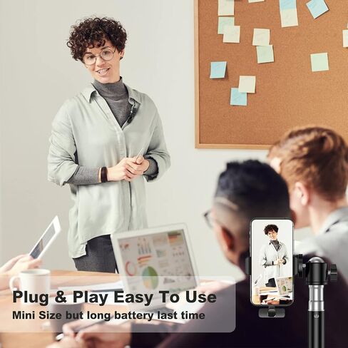 Wireless Lavalier Microphone iPhone Android: Wireless Mic for Vlogging & Interview - Lapel Clip Microphones for ipad & iPhone Video Recording - Mini Mics for YouTube Vlog (Black-iOS) in Saudi Arabia
