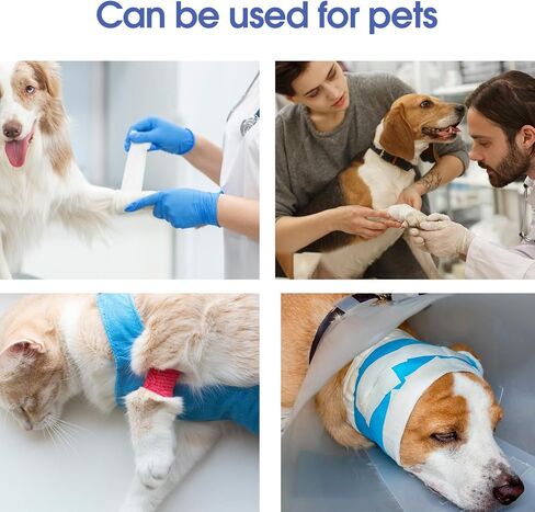 12PCS 2"x 5 Yards Self-Adhesive Bandage Wrap Elastic Bandage Wrap Self Adherent Cohesive Wrap Bandages for Veterinary and Human Use, Suitable for Wrists, Ankles, Fingers, and Thumbs (12 Colors) in Saudi Arabia