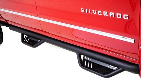 قضبان Lund 34641445 Black Steel Terrain HX Step Nerf لـ 2009-2014 Ford F-150 SuperCrew (بما في ذلك 2011-2014 Raptor) in Kuwait
