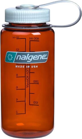 Nalgene Sustain Tritan BPA-Free Water Bottle Made with Material Derived from 50% Plastic Waste, 16 OZ, Wide Mouth in Saudi Arabia