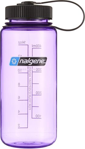Nalgene Sustain Tritan BPA-Free Water Bottle Made with Material Derived from 50% Plastic Waste, 16 OZ, Wide Mouth in Saudi Arabia