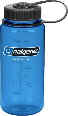 Nalgene Sustain Tritan BPA-Free Water Bottle Made with Material Derived from 50% Plastic Waste, 16 OZ, Wide Mouth in Saudi Arabia