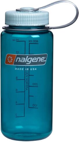 Nalgene Sustain Tritan BPA-Free Water Bottle Made with Material Derived from 50% Plastic Waste, 16 OZ, Wide Mouth in Saudi Arabia