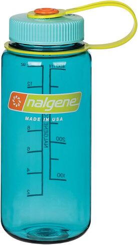 Nalgene Sustain Tritan BPA-Free Water Bottle Made with Material Derived from 50% Plastic Waste, 16 OZ, Wide Mouth in Saudi Arabia