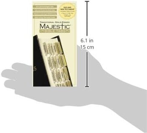Majestic Traditional Gold-Edged Bible Tabs in Saudi Arabia