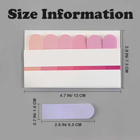 1440 قطعة علامات صفحة ملونة، علامات تبويب لزجة ملونة، LIOUCBD 24 علامة تبويب مؤشرة ملونة، علامات صفحة علامات تبويب مؤشرة لاصقة، أعلام أسهم لعلامة التبويب القراءة، تصنيف الملفات، دفاتر الملاحظات، علامات الكتاب، الإشارات المرجعية للصفحة in Kuwait