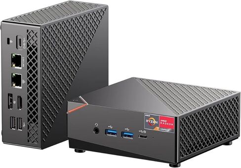 N100 Mini PC, 12th Intel N100(4C/4T, Up to 3.4GHz) Micro PC, Support 32T 2 * 16T 2 Bay Storage Framework No RAM NO SSD in Saudi Arabia