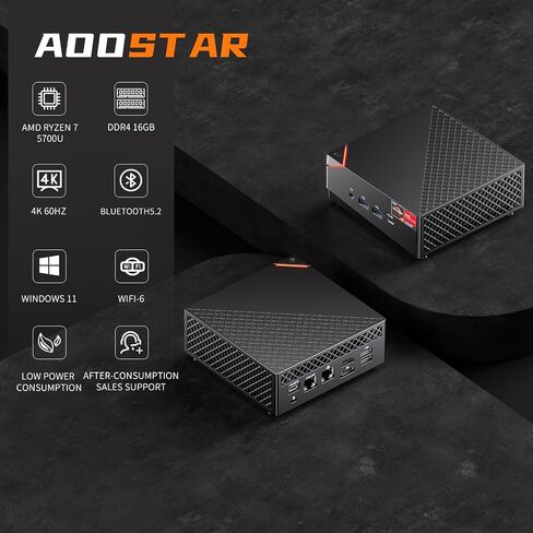 N100 Mini PC, 12th Intel N100(4C/4T, Up to 3.4GHz) Micro PC, Support 32T 2 * 16T 2 Bay Storage Framework No RAM NO SSD in Saudi Arabia