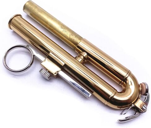 Trumpet 3rd Valve Tuning Silde Assembly for Brass Bb Trumpet Instrument Gold in Saudi Arabia