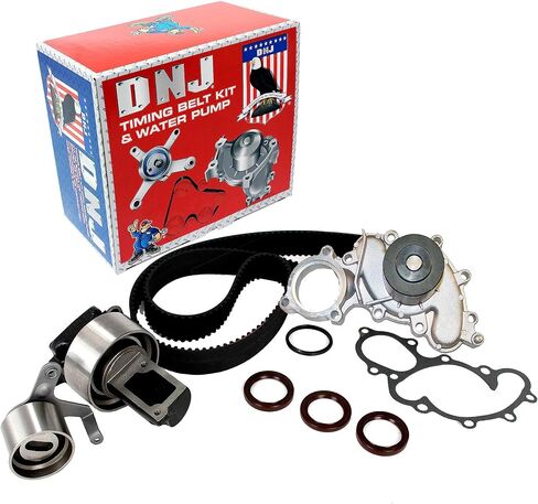 طقم حزام التوقيت DNJ TBK950WP مع مضخة مياه/لـ 1988-1992/ تويوتا/ 4 رانر، بيك اب/ 3.0L/ SOHC/ V6/ 12 فولت/ 2959cc/ 3VZE in Saudi Arabia