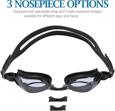 نظارات السباحة Warmiehomy، نظارات السباحة للأطفال والكبار (الرقم: 1.5-7) in Kuwait