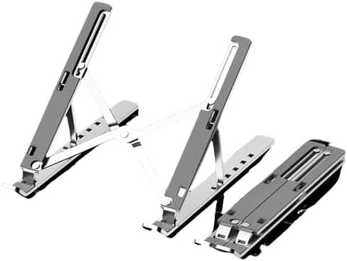 Laptop Stand for Desk, Adjustable Laptop Riser, Aluminum Alloy Laptop Holder, (Space Grey) in Kuwait