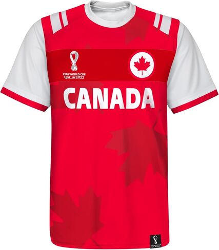 Outerstuff Unisex-Youth FIFA World Cup Primary Classic Short Sleeve Jersey in Saudi Arabia