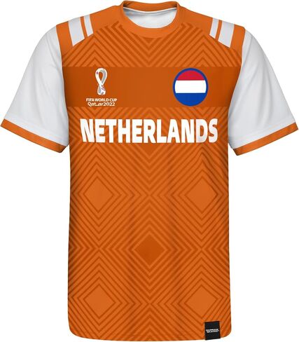 Outerstuff Unisex-Youth FIFA World Cup Primary Classic Short Sleeve Jersey in Saudi Arabia