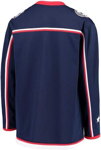 Fanatics - Kids' Youth Columbus Blue Jackets Home Replica Jersey NHL Licensed Hockey Jersey for Boys & Girls Age 12-18 Size Youth L/XL with Tags in Kuwait