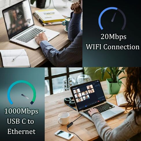 محول شبكة USB C إلى الألياف، USB3.0 Type C إلى 100/1000base-X SFP Gigabit Network Card، مدعوم لأنظمة التشغيل Windows وmacOS وLinux in Kuwait