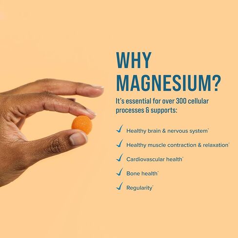 Natural Vitality CALM، مكمل مغنيسيوم، علكة لتخفيف التوتر، تدعم الاستجابة الصحية للتوتر، خالية من الغلوتين، نباتية، بنكهة البرتقال، 60 علكة in Kuwait