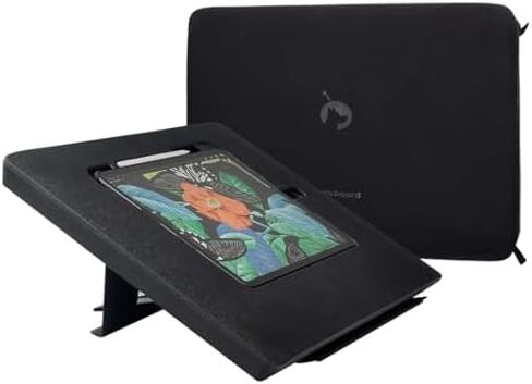 Astropad Darkboard - iPad Drawing Stand with Apple Pencil Pocket - Lightweight Drawing Stand for Artists - Drawing iPad Board - Compatible with Apple iPad Pro 11 - iPad Air 4-5th Gen in Saudi Arabia