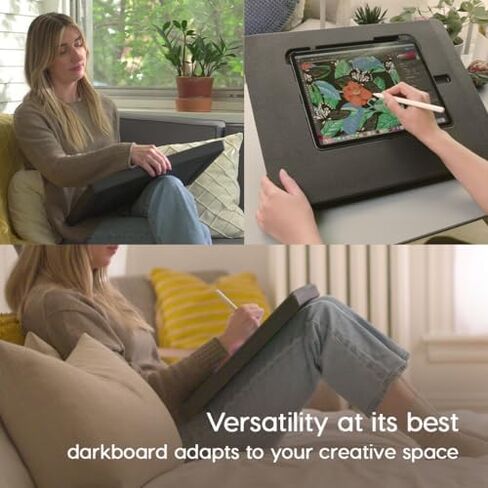 Astropad Darkboard - iPad Drawing Stand with Apple Pencil Pocket - Lightweight Drawing Stand for Artists - Drawing iPad Board - Compatible with Apple iPad Pro 11 - iPad Air 4-5th Gen in Saudi Arabia