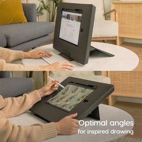 Astropad Darkboard - iPad Drawing Stand with Apple Pencil Pocket - Lightweight Drawing Stand for Artists - Drawing iPad Board - Compatible with Apple iPad Pro 11 - iPad Air 4-5th Gen in Saudi Arabia