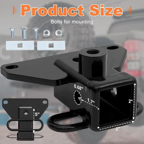 Trailer Hitch for Lexus GX460（2010-2024）,2-Inch Tow Hitch,Class 3 Hitch Receiver Compatible with Lexus gx460 Towing Hitch，Compatible with Lexus gx460 gx 460 (Adjustment Plate Included) in Saudi Arabia