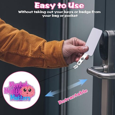 حامل بكرة شارة قابل للسحب مع مشبك هوية للممرضة التمريضية، حامل شارة بطاقة الاسم مع مشبك التمساح، بكرة شارة لطيفة لمساعد طبي، طالب التمريض، مكتب الطبيب (القلب) in Kuwait