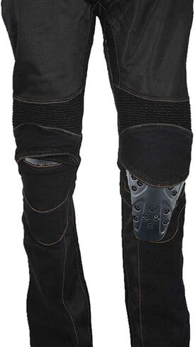 Men & Women Motorcycle Riding Jeans, Motorbike Protective Pants, Motor Bicycle Trousers with CE Hip & Knee Armor Pads VES3 in Saudi Arabia