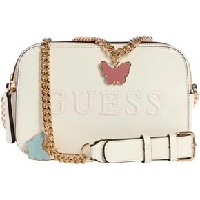 GUESS Factory Women's Lilly Ann Double-Zip Crossbody