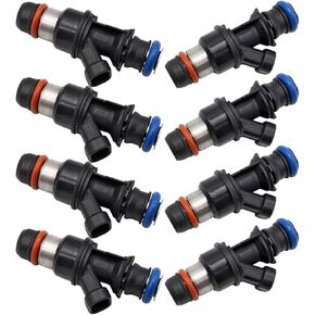 NLQR 25317628 8 PCS حقن الوقود 17113698 17113553 FJ315 FJ10062 FIT FOR CHEVY SILVERADAD Suburban Tahoe Sierra Yukon Escalade 4.8L 5.3L 6.0L 1999 2000 2002 2004 2004 2006