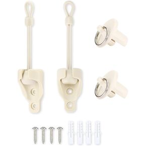 Shade Replacement Parts Bungee and End Cap Sand,Weather Resistance,for Coolaroo Exterior Roller Shade,Outdoor Blind