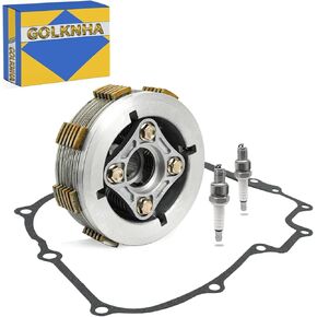 Clutch Kit Assembly Clutch Cover Gasket Compatible with Honda Rebel 250 CMX250 CMX250C 1985-2016 Nighthawk 250 CB250 1991-2008